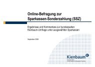 Online-Befragung zur Sparkassen-Sonderzahlung (SSZ)