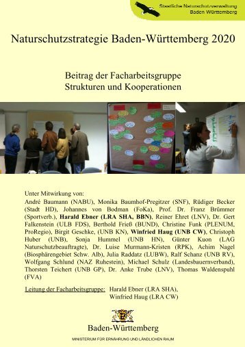 Naturschutzstrategie Baden-Württemberg 2020 - Ministerium für ...
