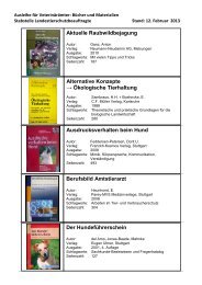 Bücherliste Ausleihe - GJW