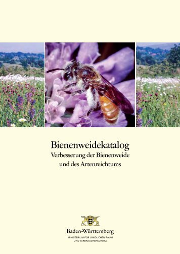 Bienenweidekatalog - Ministerium für Ländlichen Raum und ...