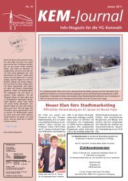 Ausgabe 01/2011 - Stadt Kemnath