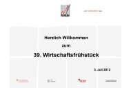 Wirtschaftsfrühstück 3_7_12: Vorträge - Unternehmensforum-Emsdetten