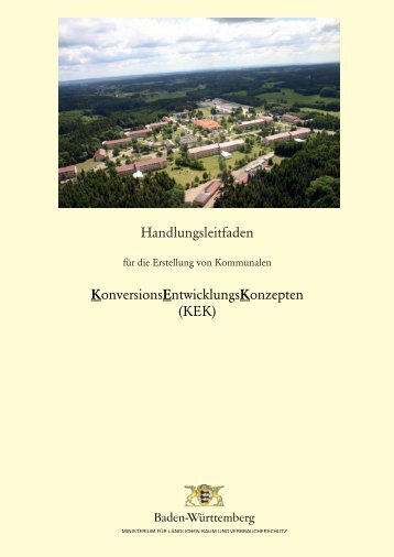 Handlungsleitfaden (KEK) - Ministerium für Ländlichen Raum und ...