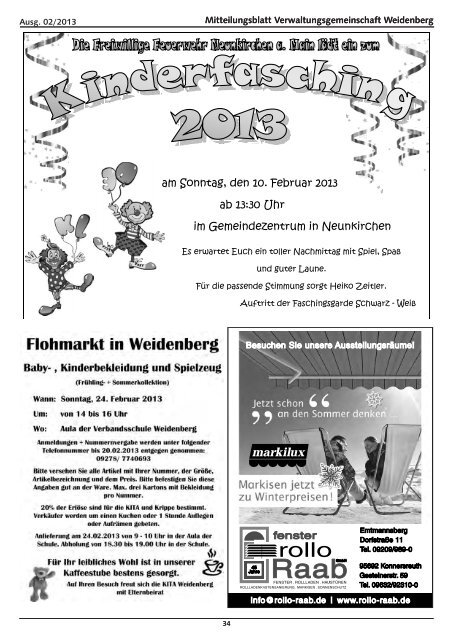 Ausgabe 02/2013 - Weidenberg