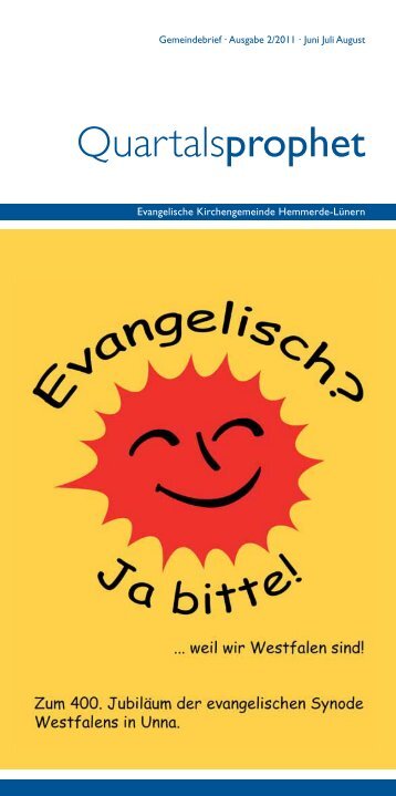 2/2011 - Evangelische Kirchengemeinde Hemmerde-Lünern ...