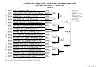 30.Rudolf-Speck-Tennisturnier um den Sparkassen und Bardusch ...