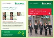 10 Jahre Kompetenz und Service aus einer Hand ... - Sparkasse Werl