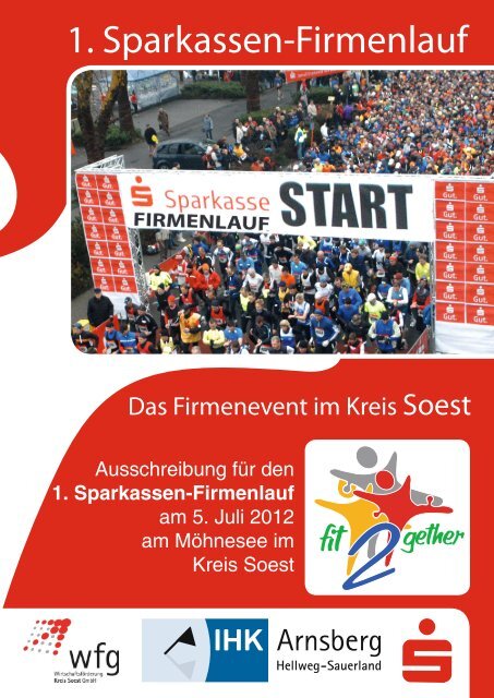 Ausschreibung 1. Sparkassen-Firmenlauf - Stadt Erwitte