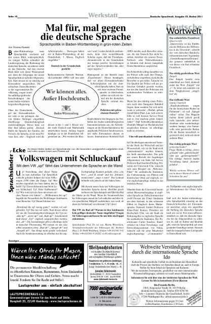 PDF 45 - Deutsche Sprachwelt