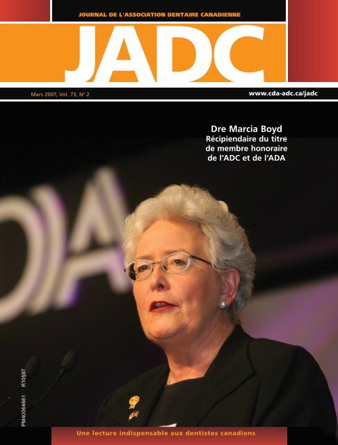 JADC - Canadian Dental Association