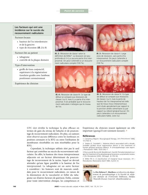 JADC - Canadian Dental Association