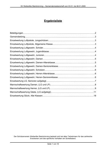 Gemeindemeisterschaft 2009 (PDF) - Blechhütte Saaldorf