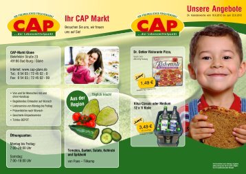 Ihr CAP Markt Unsere Angebote