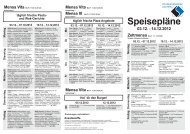 Speisepläne - Studentenwerk Aachen