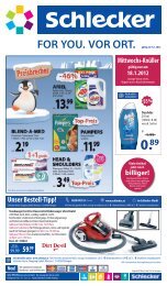 Unser Bestell-Tipp! - Schlecker - Schlecker Home Shopping