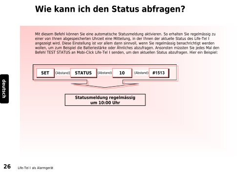 Bedienungsanleitung Life-Tel I - Mobi-Click