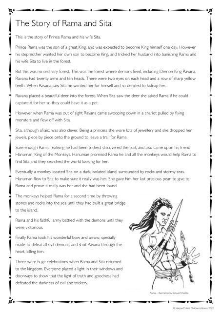 The Story of Rama and Sita - Sarwat Chadda