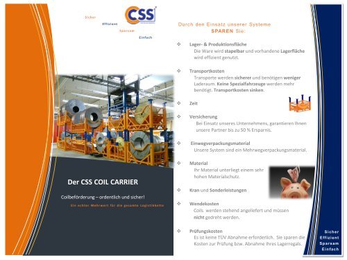 Der CSS Coil Carrier