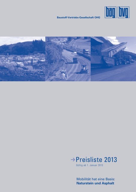 Preisliste 2013 (2,5 MB) - Baustoff-Vertriebs-Gesellschaft OHG