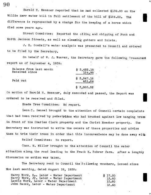 1938-1939 Council Minutes - Lancaster County Website