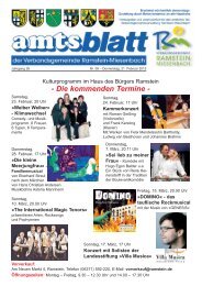 AMTSBLATT Nr. 8 vom 21.02.2013 - Ramstein-Miesenbach