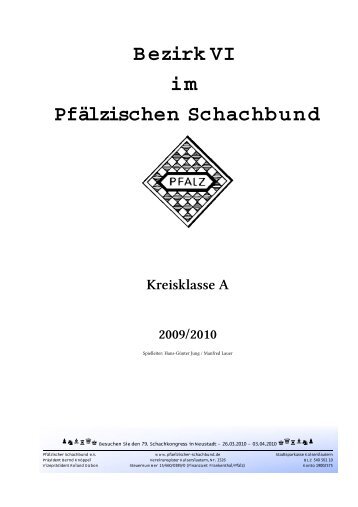 Kreisklasse A - Schachfreunde Birkenfeld eV