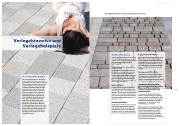 Verlegehinweise und Verlegebeispiele - Kaspar Röckelein KG