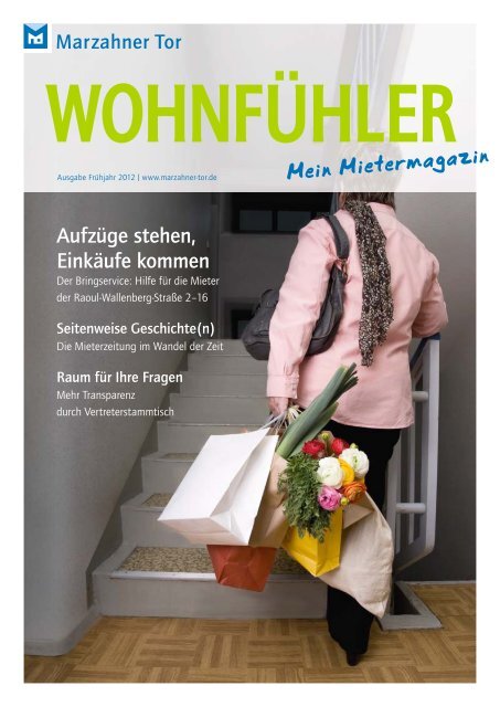 Ausgabe 2012_1 - Wohnungsgenossenschaft Marzahner Tor eG