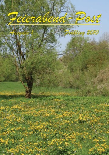 Ausgabe Nr. 1 / 2010 - ev. Feierabendhaus Schwelm