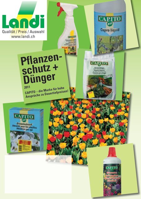 Pflanzenschutz 2011 (pdf / 7620 KB) LANDI Jungfrau AG