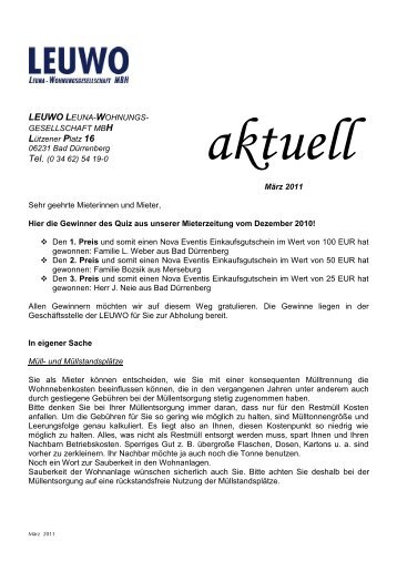 Grillen auf dem Balkon - LEUWO Leuna-Wohnungsgesellschaft mbh