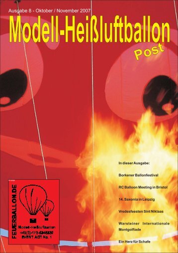 Ausgabe 8 - Oktober / November 2007 - MODELLBALLON.INFO ...