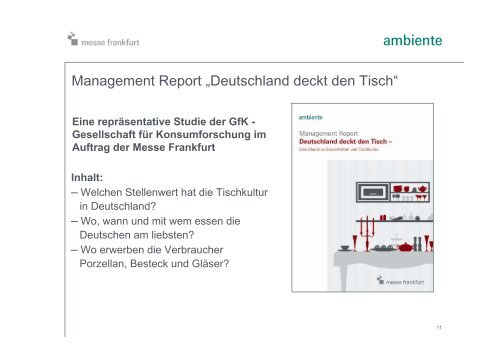 Ambiente 2013 - Messe Frankfurt