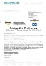 Optimierung Ihrer IT- Infrastruktur - Bremen