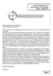 Ausgabe 2012_36.pdf - Pfarreiengemeinschaft Lingen-Süd