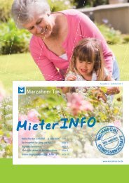 MieterINFO - Wohnungsgenossenschaft Marzahner Tor eG