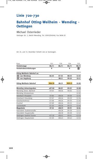 Linie 720-730 Bahnhof Otting-Weilheim - Verkehrsgemeinschaft ...