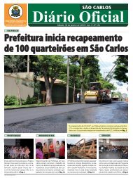 30 - Prefeitura Municipal de São Carlos