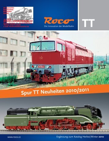 Spur TT Neuheiten 2010/2011