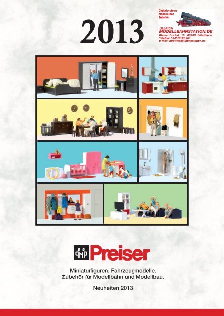 Preiser Neuheiten 2013 - Lokshop