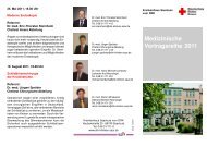 Medizinische Vortragsreihe 2011 (PDF - 150 KB)