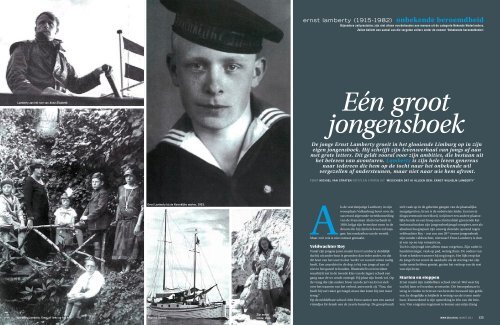 Een groot jongensboek - Ernst Lamberty - Ontdekkingsschrijver