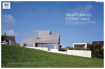 SKUlpTURAlES ETERnIT-HAUS