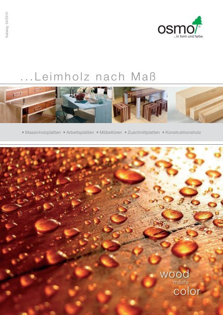 Osmo Holz und Color GmbH & Co. KG Affhüppen Esch 12, D-48231 ...