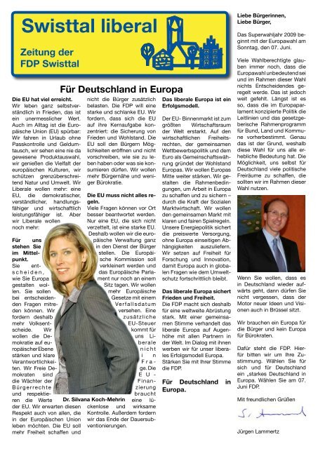 Lamberty Landratskandidat der FDP-Rhein-Sieg - FDP Swisttal