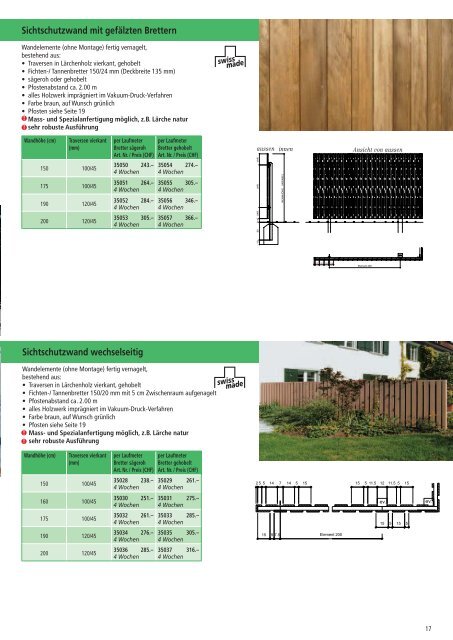 Katalog Larus, Holz im Garten (5.73 MB) - Bürgi.ch AG