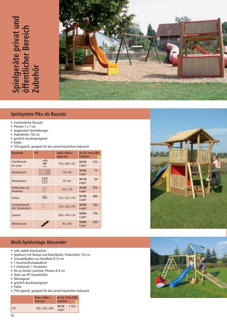 Katalog Larus, Holz im Garten (5.73 MB) - Bürgi.ch AG