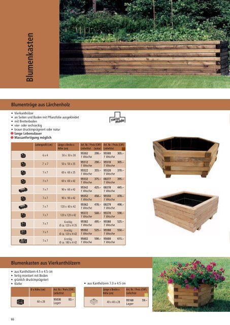 Katalog Larus, Holz im Garten (5.73 MB) - Bürgi.ch AG