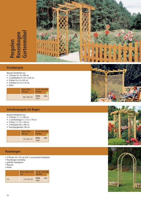 Katalog Larus, Holz im Garten (5.73 MB) - Bürgi.ch AG