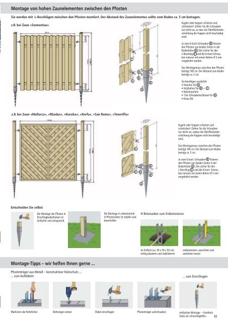 Katalog Larus, Holz im Garten (5.73 MB) - Bürgi.ch AG